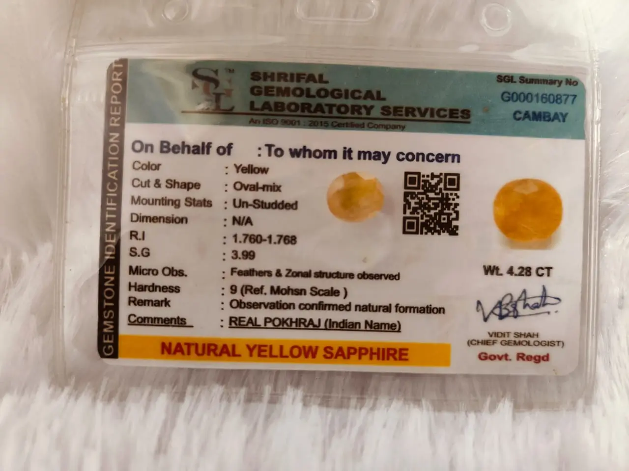 Yellow Sapphire - Image 3