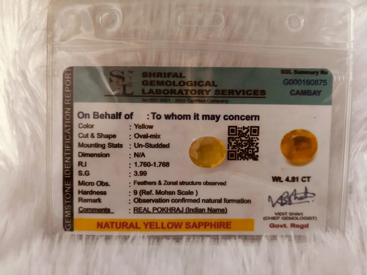 Yellow Sapphire - Image 4