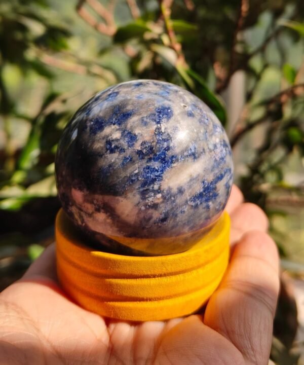 Sodalite Sphere Crystal Ball – Clarity & Communication