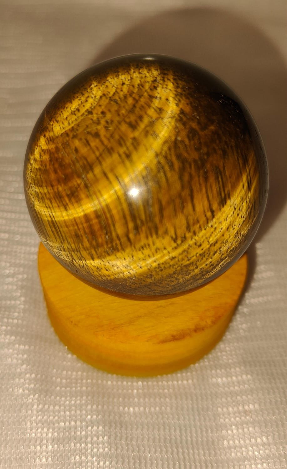 Tiger Eye Sphere Crystal Ball – Protection & Confidence