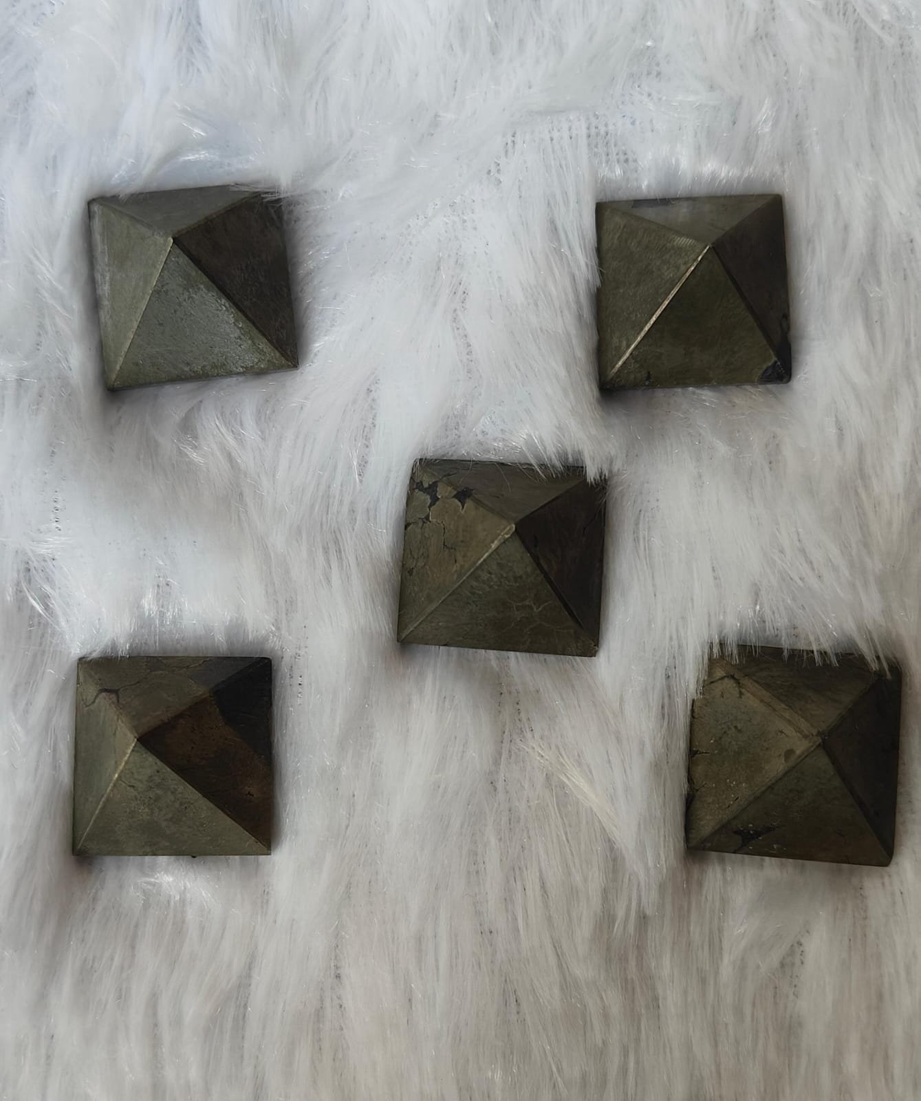 Pyrite Pyramids (1 inch) - Image 2