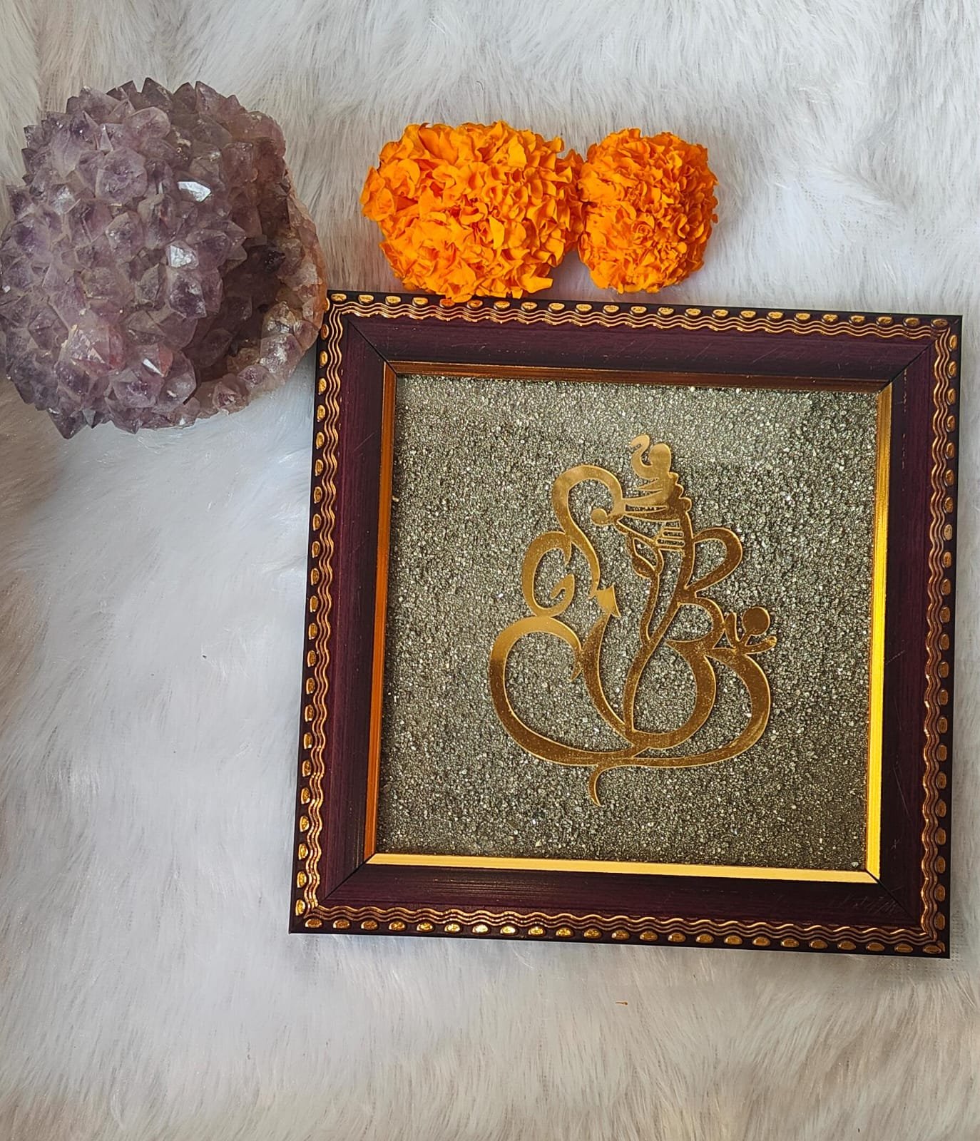 Pyrite Frame - Ganesha - Image 2