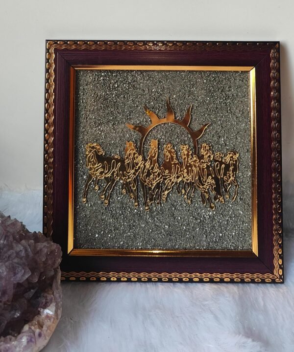 Pyrite Frame - 7 Horses