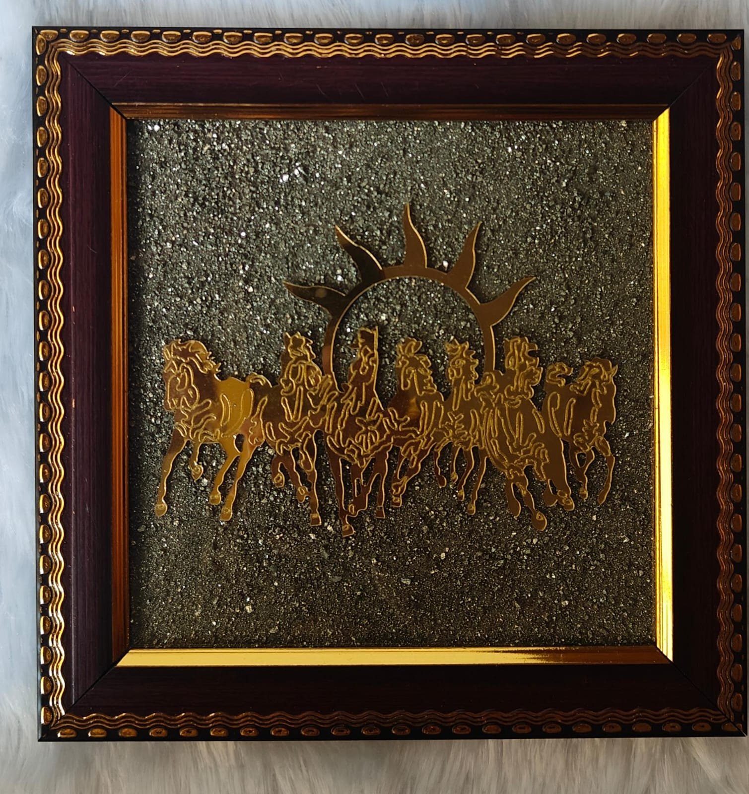 Pyrite Frame - 7 Horses - Image 2