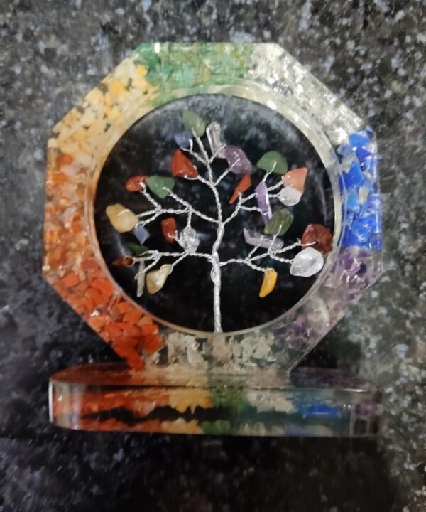 Round Tree - 7 Chakra (4 inch)