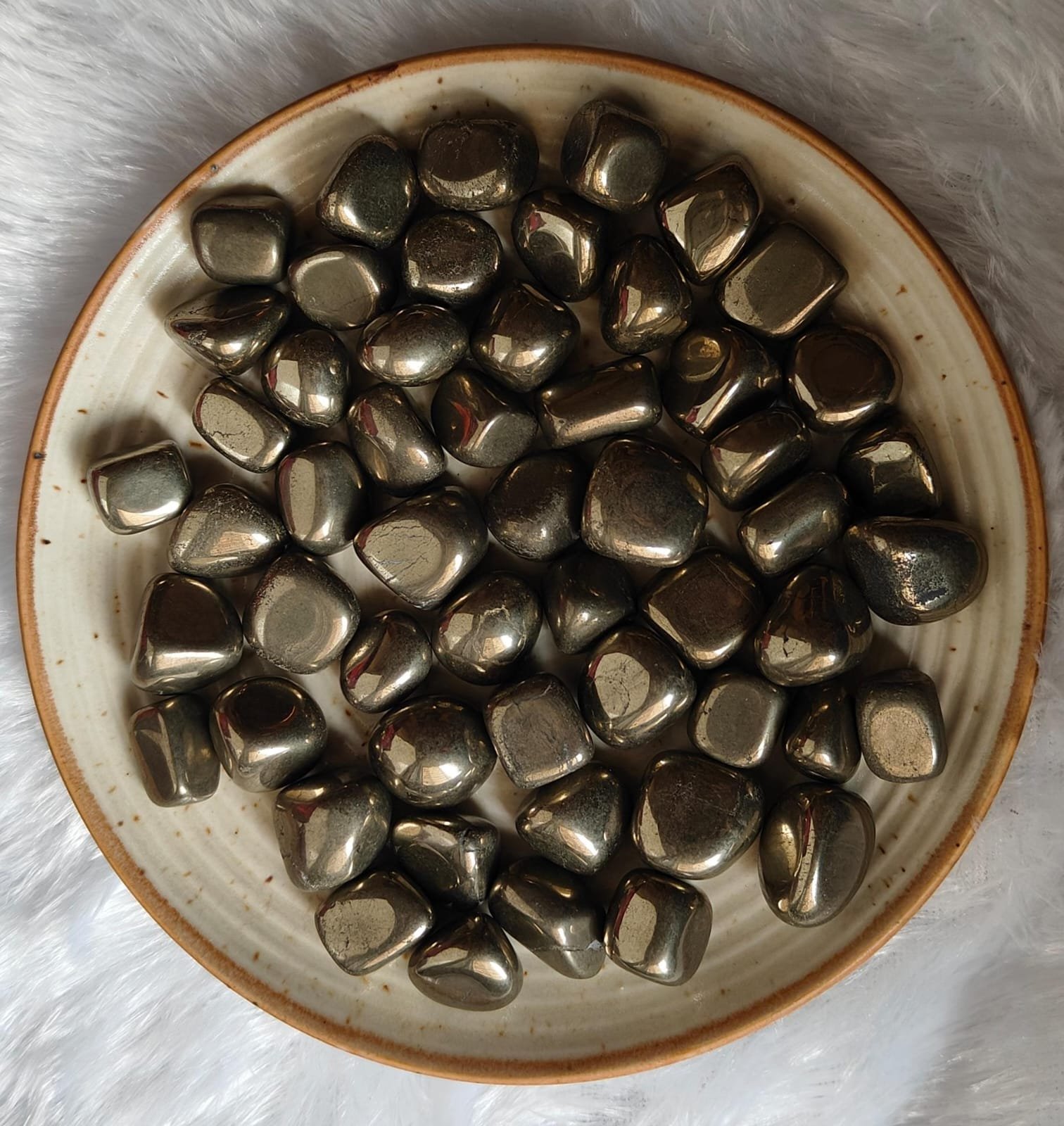 Pyrite Tumbled Stone - Image 2