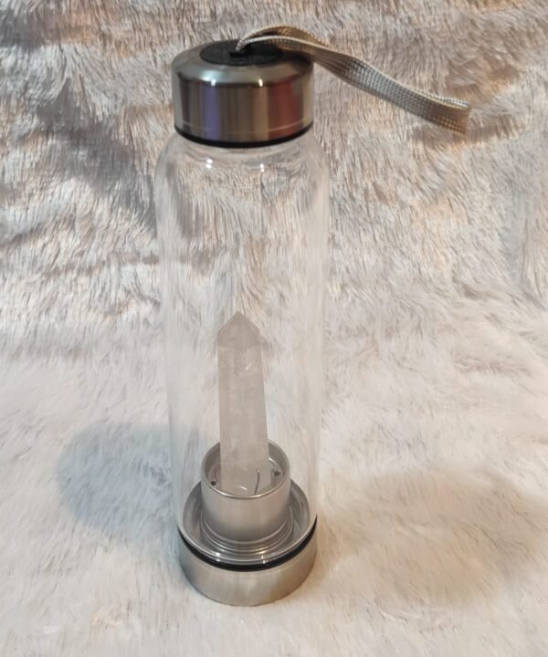 Water Bottle - Clear Quartz