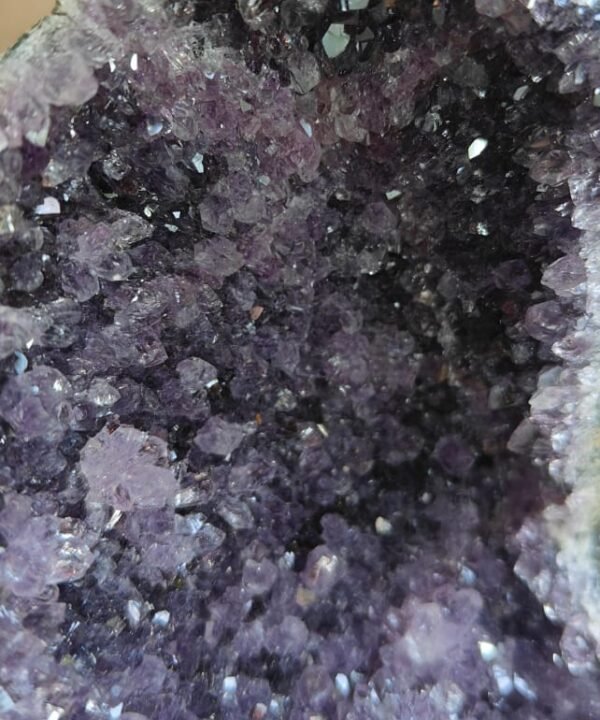Amethyst Geode (Weight 610 gm) | Calm, Protection & Positive Energy