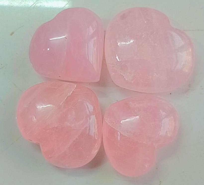 Rose Quartz Heart | Love, Healing & Heart Chakra Energy (Without Stand) - Image 3