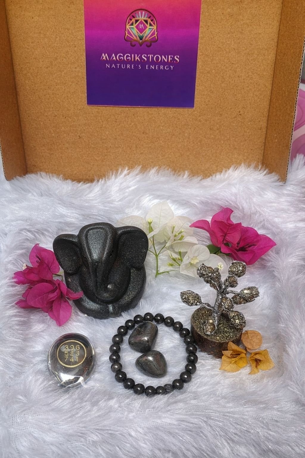 Pyrite Maggik Gift Box | Wealth, Success & Protection